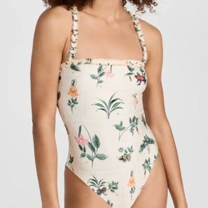 Limon One Piece in Cream Floral